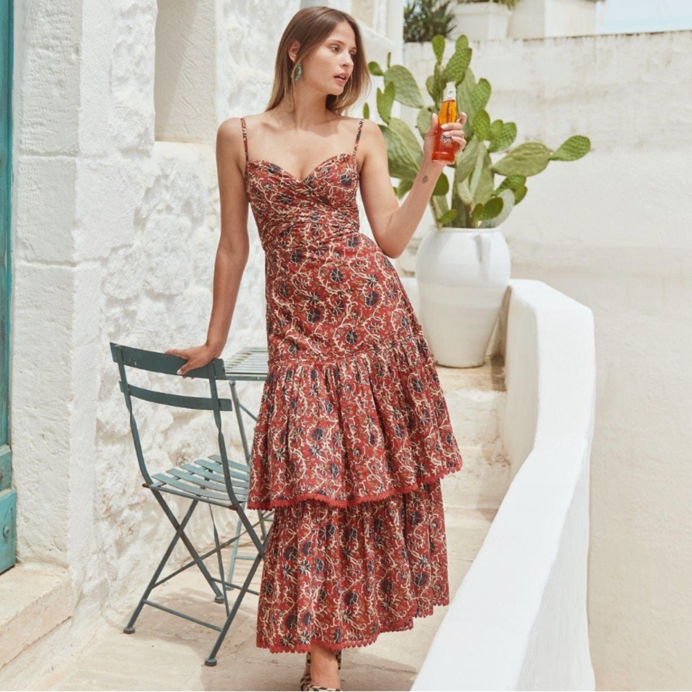 Eddy Aesthetic - Helen Tiered Maxi Dress